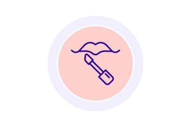 Dudak fırçası, vektör, piksel mükemmel, illüstratör dosyası