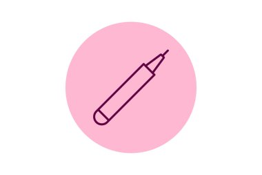 Dudak boyası, vektör, piksel mükemmel, illüstratör dosyası