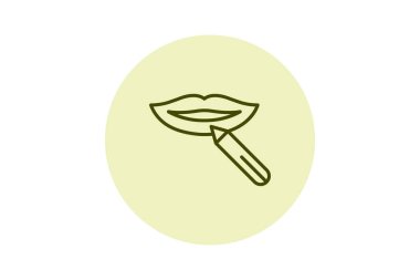 Lip kalem, vektör, piksel mükemmel, illüstratör dosyası