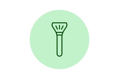 Makyaj Spatula, vektör, piksel mükemmel, illüstratör dosyası