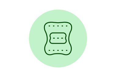 Pamuk pedi, vektör, piksel mükemmel, illüstratör dosyası