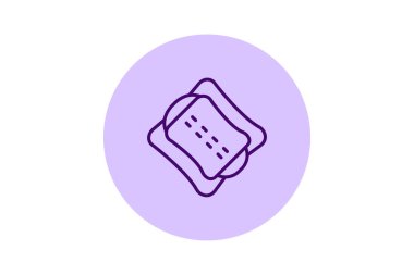 Makyaj bezi, vektör, piksel mükemmel, illüstratör dosyası