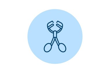 Kirpik Curler, vektör, piksel mükemmel, illüstratör dosyası