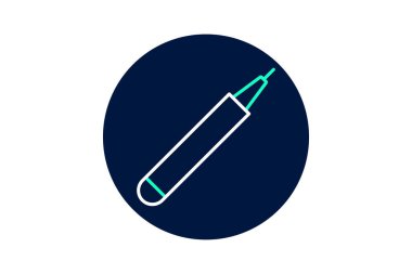 Dudak boyası, vektör, piksel mükemmel, illüstratör dosyası