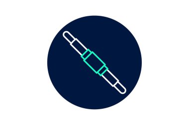 Contour Çubuğu, vektör, piksel mükemmel, illüstratör dosyası