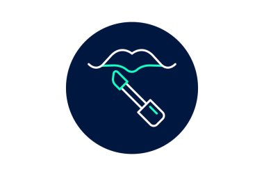 Dudak fırçası, vektör, piksel mükemmel, illüstratör dosyası