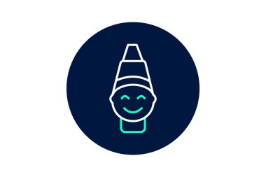 Face Pastel, vektör, piksel mükemmel, illüstratör dosyası