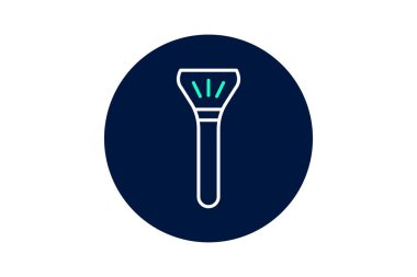 Makyaj Spatula, vektör, piksel mükemmel, illüstratör dosyası