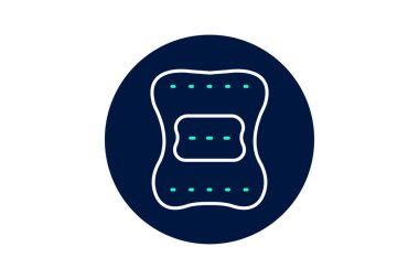 Pamuk pedi, vektör, piksel mükemmel, illüstratör dosyası