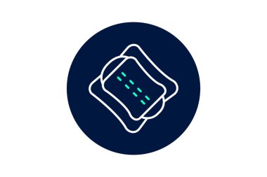 Makyaj bezi, vektör, piksel mükemmel, illüstratör dosyası