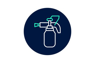 Hava fırçası Kompresörü, vektör, piksel mükemmel, illüstratör dosyası