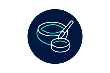 Göz kalemi, kap, vektör, piksel mükemmel, illüstratör dosyası