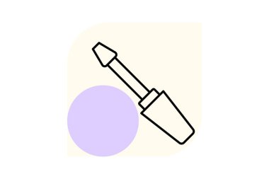 Göz fırçası, vektör, piksel mükemmel, illüstratör dosyası