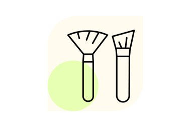 Göz fırçası, vektör, piksel mükemmel, illüstratör dosyası