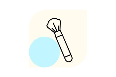 Fan fırçası, vektör, piksel mükemmel, illüstratör dosyası