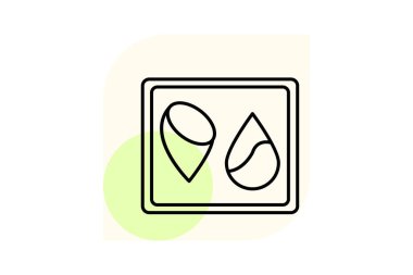 Makyaj Süngeri, vektör, piksel mükemmel, illüstratör dosyası