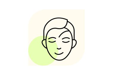 Yüz Boyası, vektör, piksel mükemmel, illüstratör dosyası