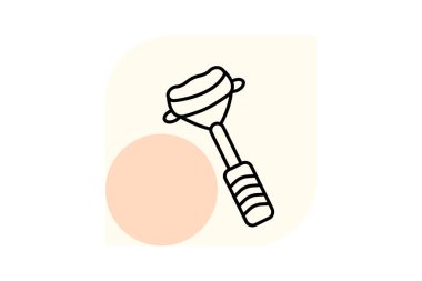 Jade Roller, vektör, piksel mükemmel, illüstratör dosyası