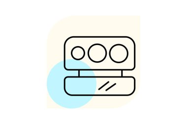 Contour Kit, vektör, piksel mükemmel, illüstratör dosyası