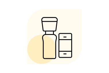 Vurgulama kiti, vektör, piksel mükemmel, illüstratör dosyası