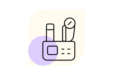 Makyaj Düzenleyici, vektör, piksel mükemmel, illüstratör dosyası