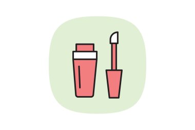 Dudak parlatıcısı, vektör, piksel mükemmel, illüstratör dosyası