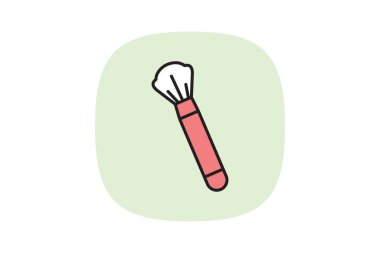 Fan fırçası, vektör, piksel mükemmel, illüstratör dosyası