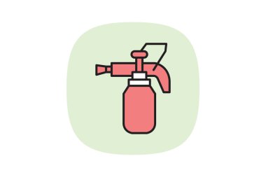 Hava fırçası Kompresörü, vektör, piksel mükemmel, illüstratör dosyası