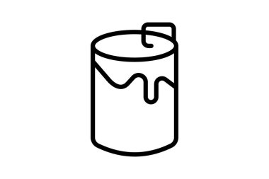 Boya Kutusu, vektör, piksel mükemmel, illüstratör dosyası