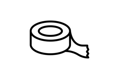 Boya bandı, vektör, piksel mükemmel, illüstratör dosyası