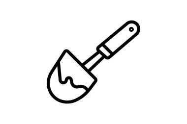 Boya Karıştırma Çubuğu, vektör, piksel mükemmel, illüstratör dosyası