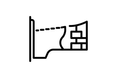 Duvar Kalıbı, vektör, piksel mükemmel, illüstratör dosyası