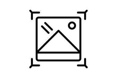 Sanat çerçevesi, vektör, piksel mükemmel, illüstratör dosyası