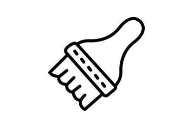 Noktalı Fırça, vektör, piksel mükemmel, illüstratör dosyası