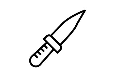 Hançer Fırçası, vektör, piksel mükemmel, illüstratör dosyası