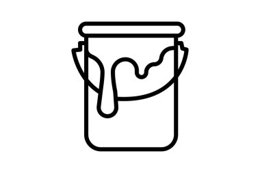 Lateks Boyası, vektör, piksel mükemmel, illüstratör dosyası