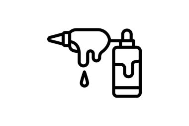 Metalik boya, vektör, piksel mükemmel, illüstratör dosyası