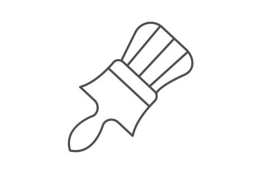 Düz Fırça, vektör, piksel mükemmel, illüstratör dosyası