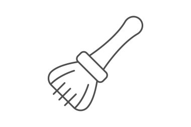 Yuvarlak Fırça, vektör, piksel mükemmel, illüstratör dosyası