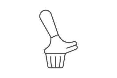 Çizgi fırçası, vektör, piksel mükemmel, illüstratör dosyası