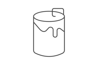 Boya Kutusu, vektör, piksel mükemmel, illüstratör dosyası