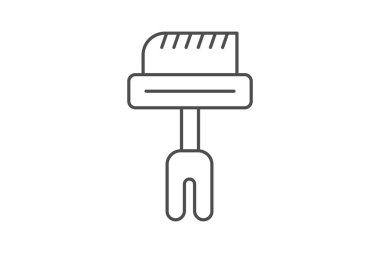 Trim Fırça, vektör, piksel mükemmel, illüstratör dosyası