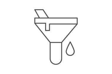 Boya süzgeci, vektör, piksel mükemmel, illüstratör dosyası