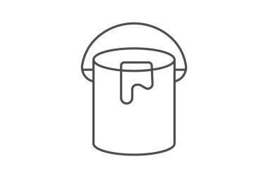 Boya kaplaması, vektör, piksel mükemmel, illüstratör dosyası