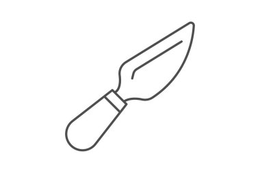 Palet Bıçak, vektör, piksel mükemmel, illüstratör dosyası