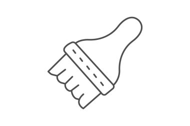 Noktalı Fırça, vektör, piksel mükemmel, illüstratör dosyası