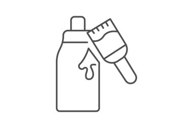 Renk Silme, vektör, piksel mükemmel, illüstratör dosyası