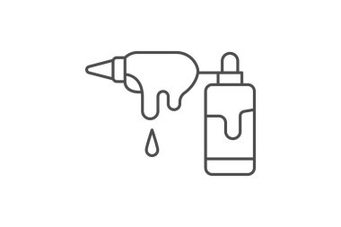 Metalik boya, vektör, piksel mükemmel, illüstratör dosyası