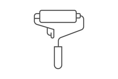 Boya Roller Stand, vektör, piksel mükemmel, illüstratör dosyası