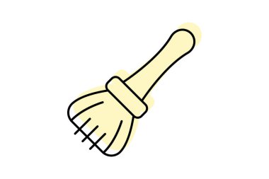 Yuvarlak Fırça, vektör, piksel mükemmel, illüstratör dosyası